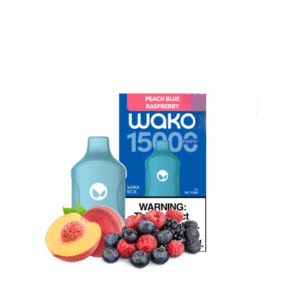 WAKA Kick 15000 Puffs 5% - Peach Blue Raspberry