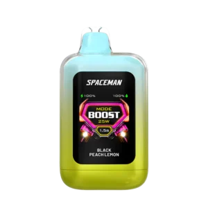 SPACEMAN 25K - BLACK PEACH LEMON